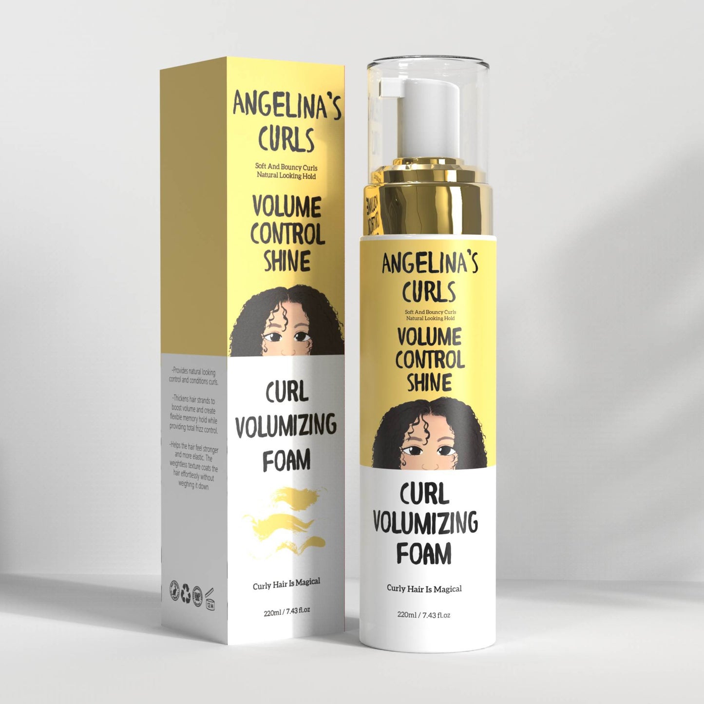 CURL VOLUMIZING FOAM 220ML